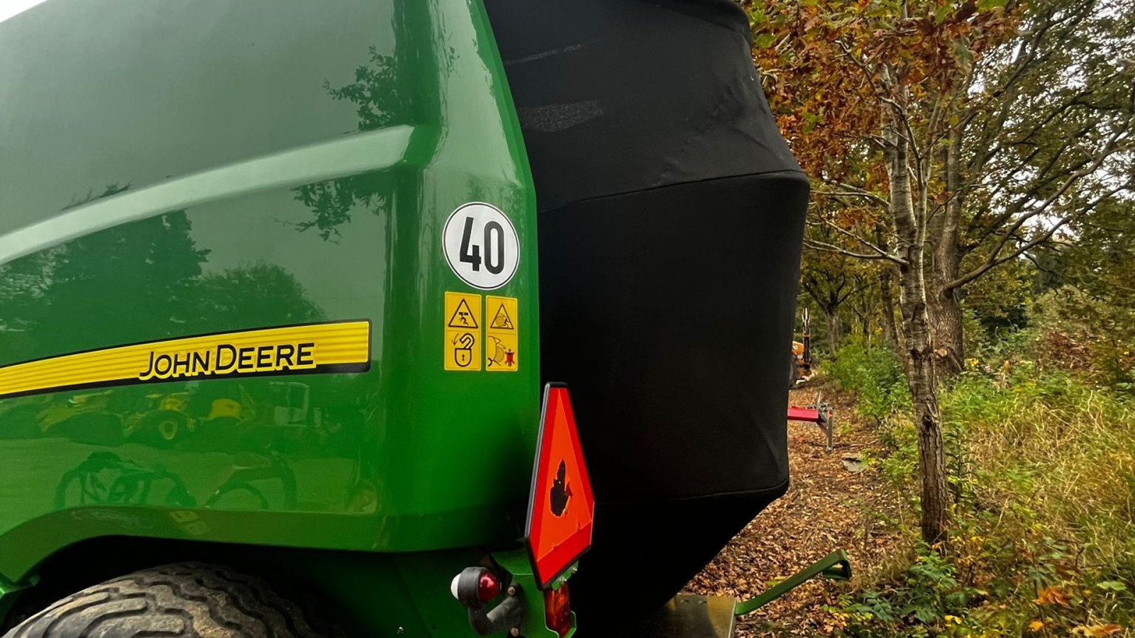 Rundballenpresse des Typs John Deere 990, Gebrauchtmaschine in Bredsten (Bild 4)