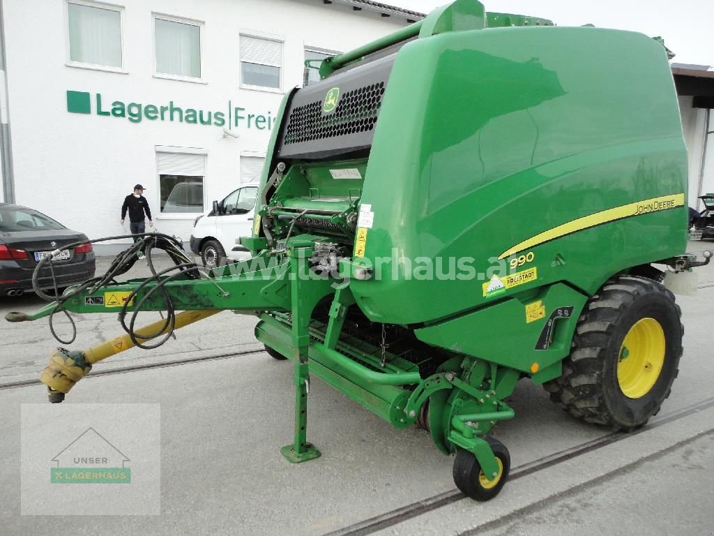 Rundballenpresse des Typs John Deere 990, Neumaschine in Freistadt (Bild 1)