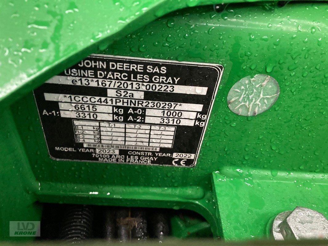 Rundballenpresse типа John Deere C441R HC25, Gebrauchtmaschine в Spelle (Фотография 17)