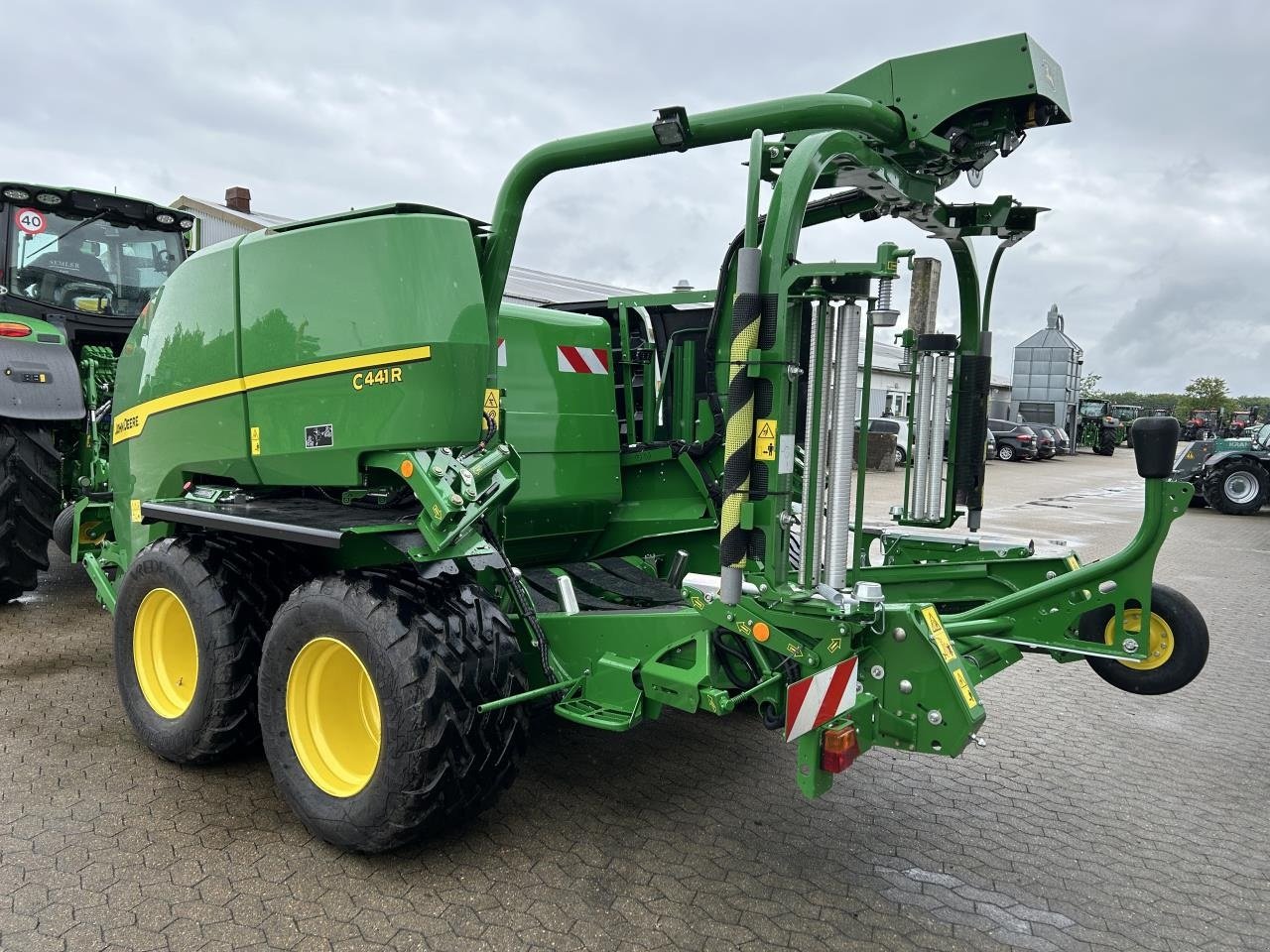 Rundballenpresse Türe ait John Deere C441R, Gebrauchtmaschine içinde Bramming (resim 12)