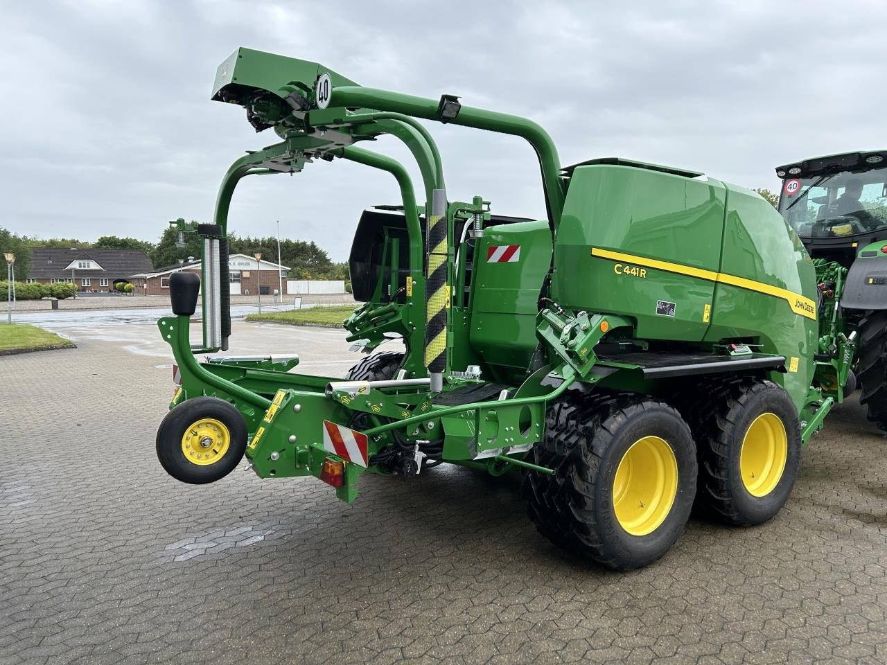 Rundballenpresse Türe ait John Deere C441R, Gebrauchtmaschine içinde Bramming (resim 10)