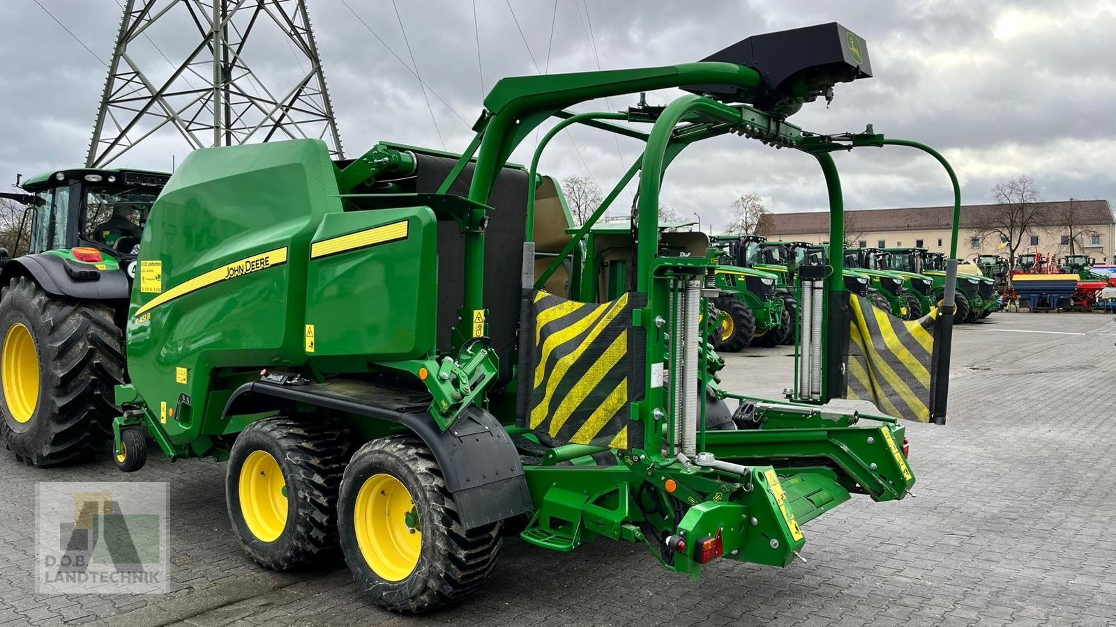 Rundballenpresse del tipo John Deere C451R, Gebrauchtmaschine en Regensburg (Imagen 1)