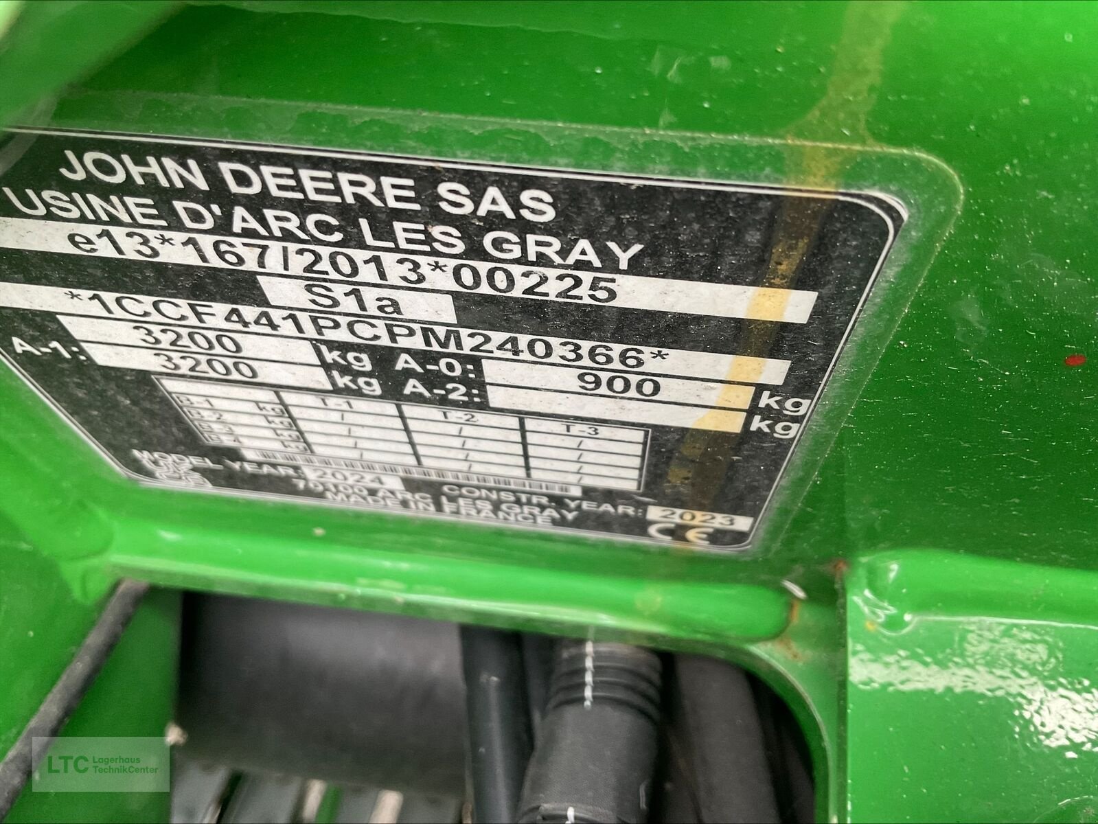 Rundballenpresse des Typs John Deere F 441 M Rundballenpresse, Neumaschine in Redlham (Bild 19)