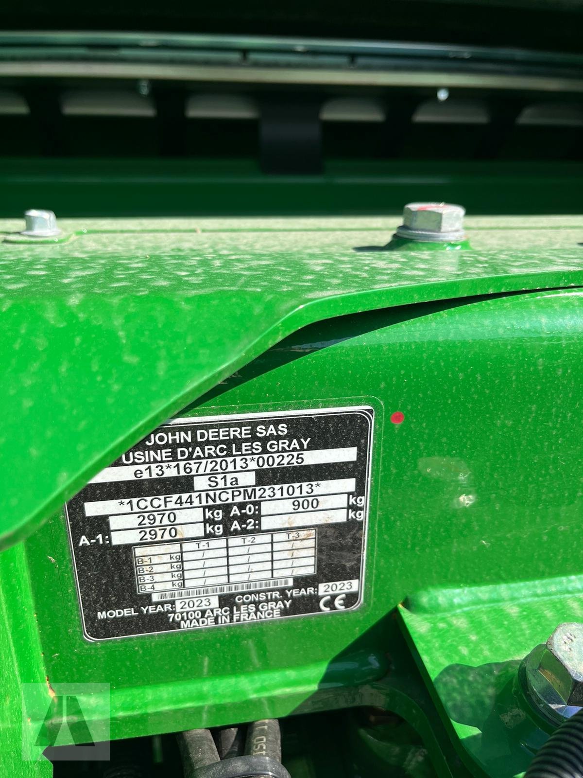 Rundballenpresse des Typs John Deere F441M, Neumaschine in Antdorf (Bild 12)