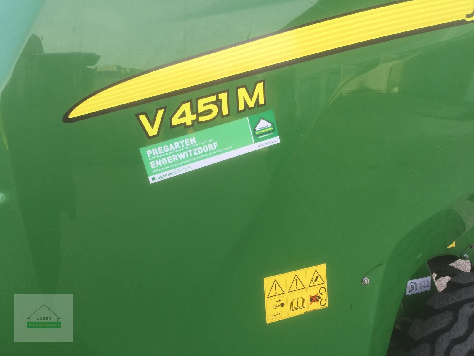 Rundballenpresse des Typs John Deere John Deere 451 M  -  Druckluft, Gebrauchtmaschine in Engerwitzdorf (Bild 3)