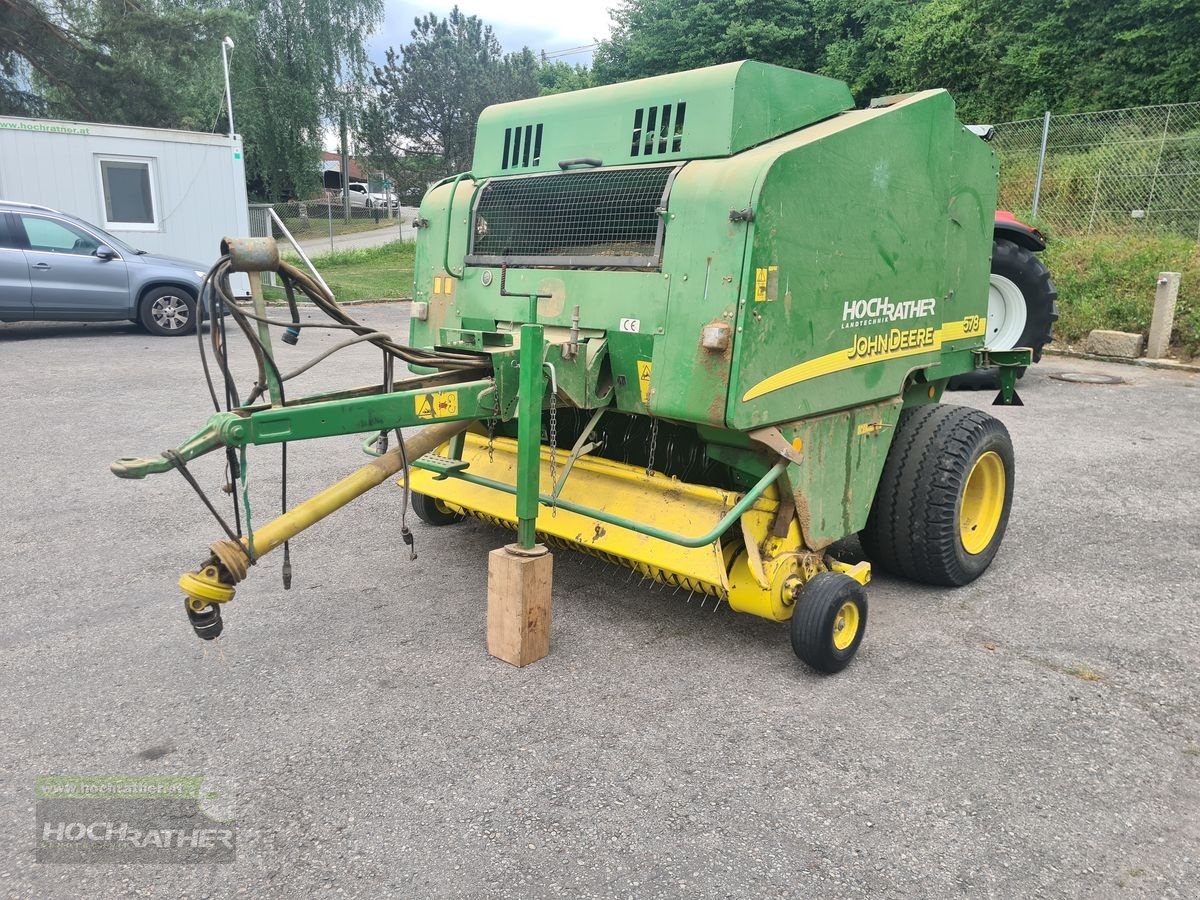 Rundballenpresse des Typs John Deere John Deere 578, Gebrauchtmaschine in Kronstorf (Bild 3)