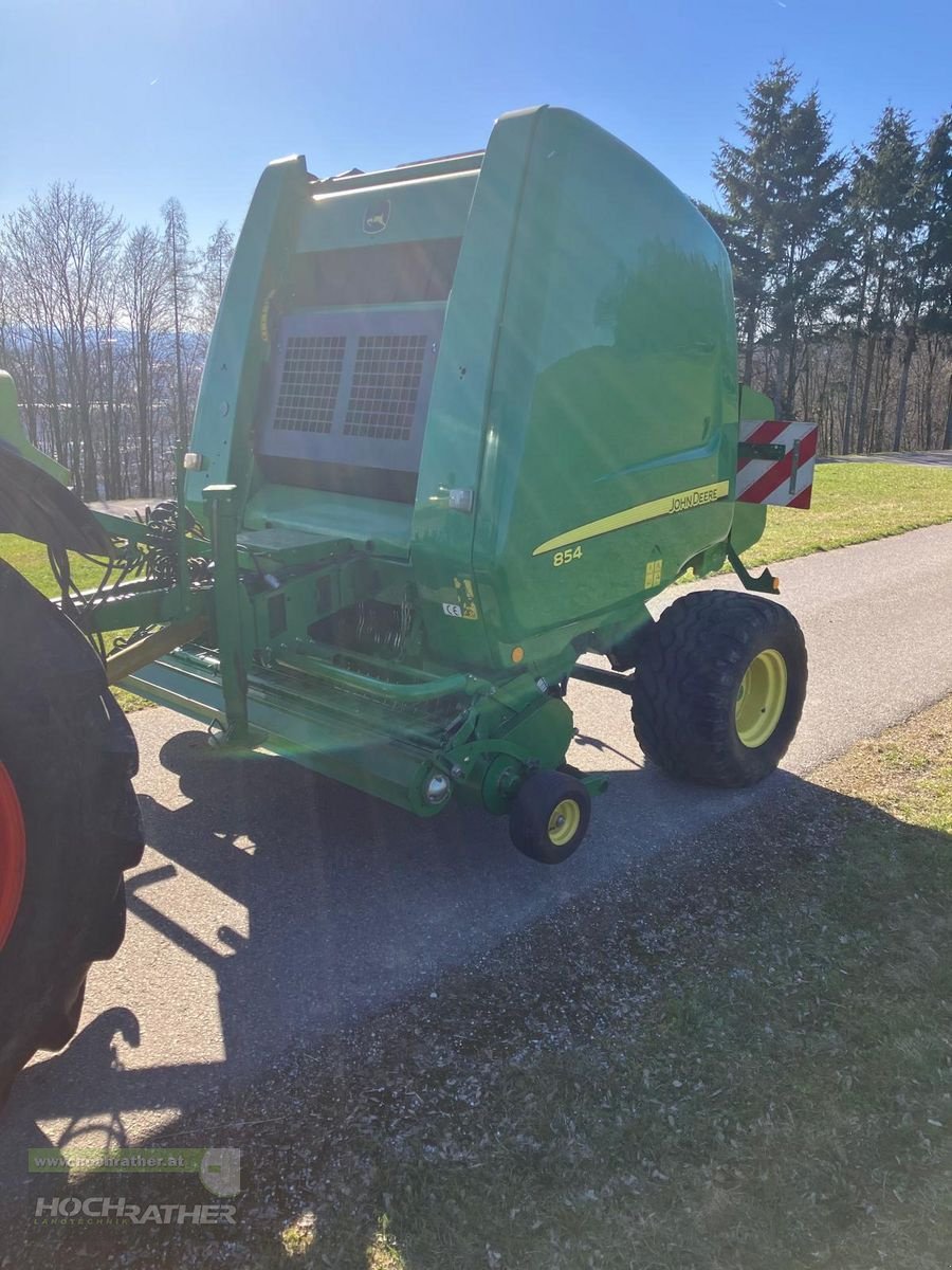Rundballenpresse des Typs John Deere John Deere 854 Premium X-Cut, Gebrauchtmaschine in Kronstorf (Bild 2)