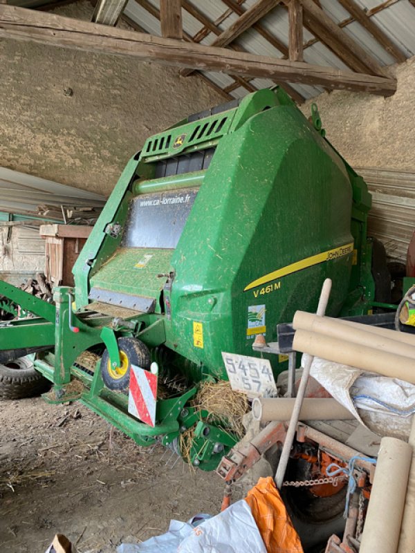 Rundballenpresse του τύπου John Deere V 461 M RC 13 FILET, Gebrauchtmaschine σε DIFFENBACH-LES-HELLIMER (Φωτογραφία 1)