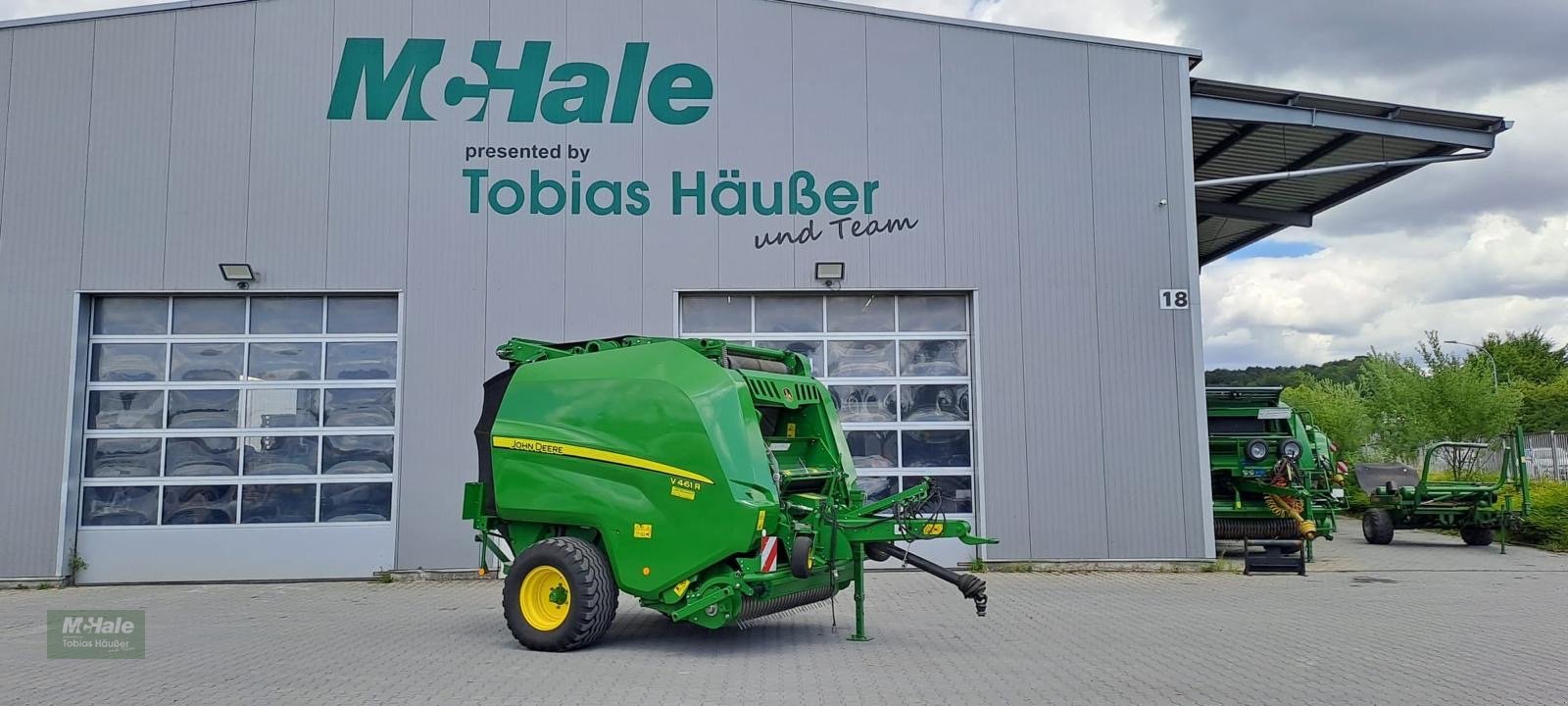 Rundballenpresse типа John Deere V 461 R, Gebrauchtmaschine в Borgholzhausen (Фотография 1)