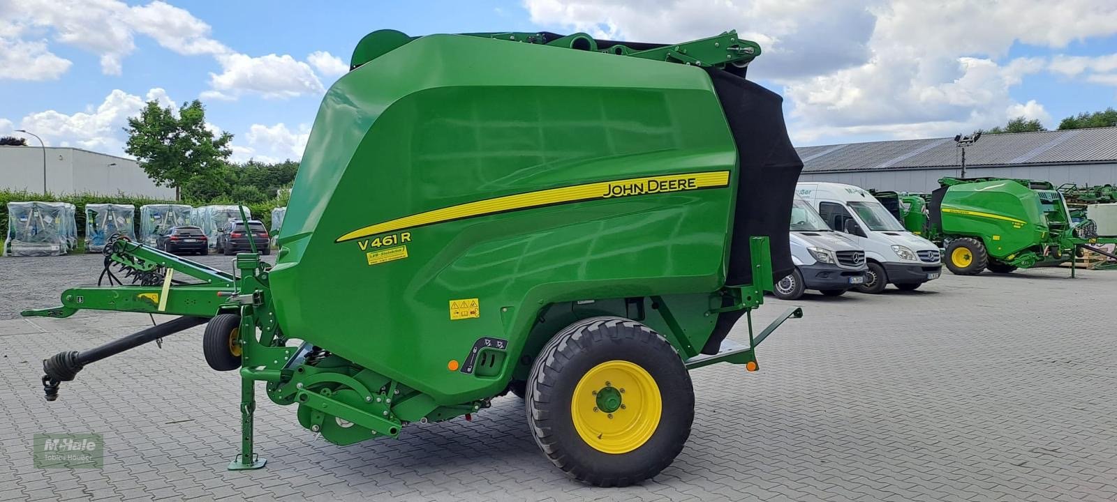 Rundballenpresse типа John Deere V 461 R, Gebrauchtmaschine в Borgholzhausen (Фотография 7)