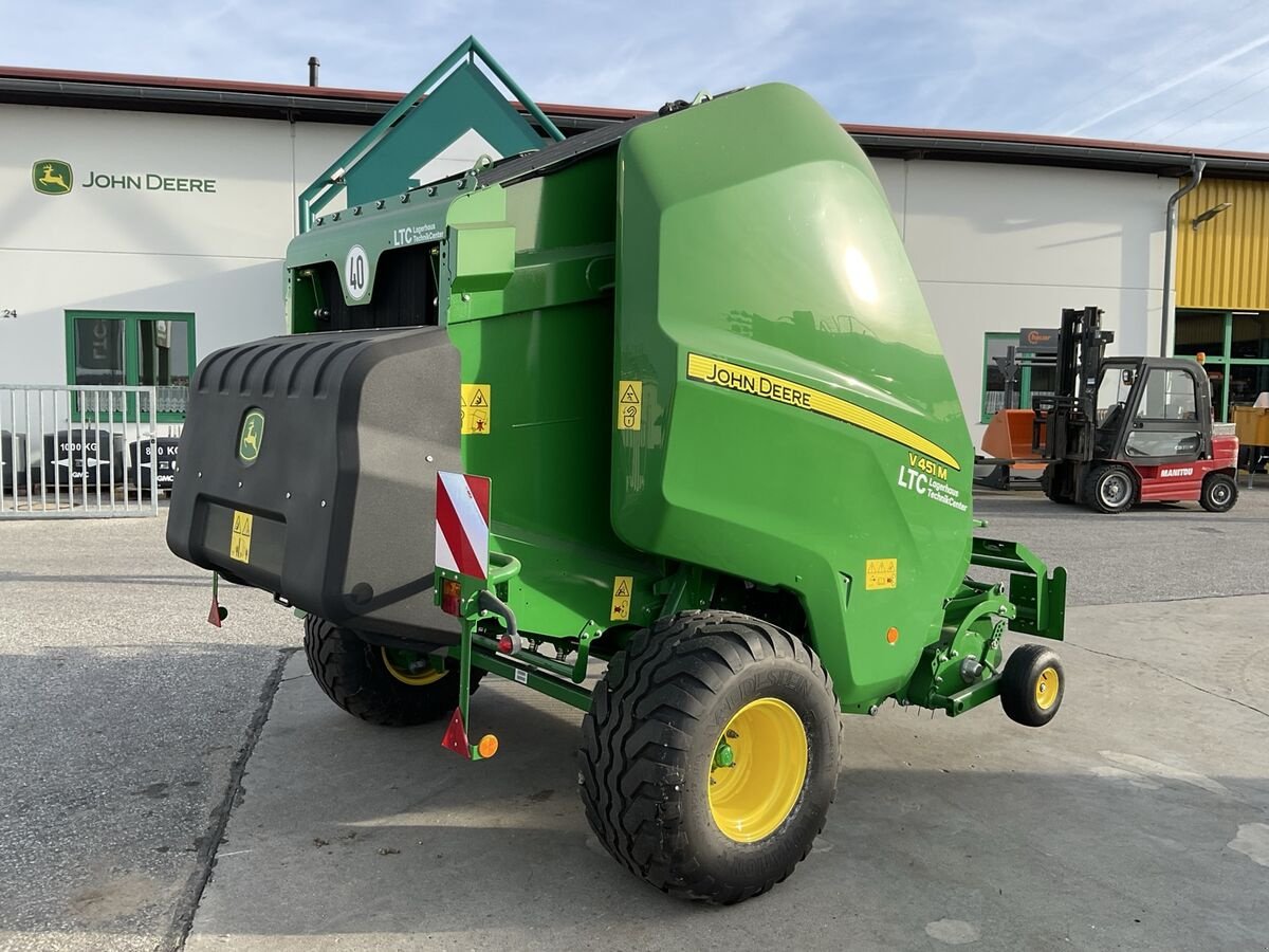 Rundballenpresse typu John Deere V451 M Maxicut HC 13 3/3 Finanzierung, Neumaschine w Zwettl (Zdjęcie 3)