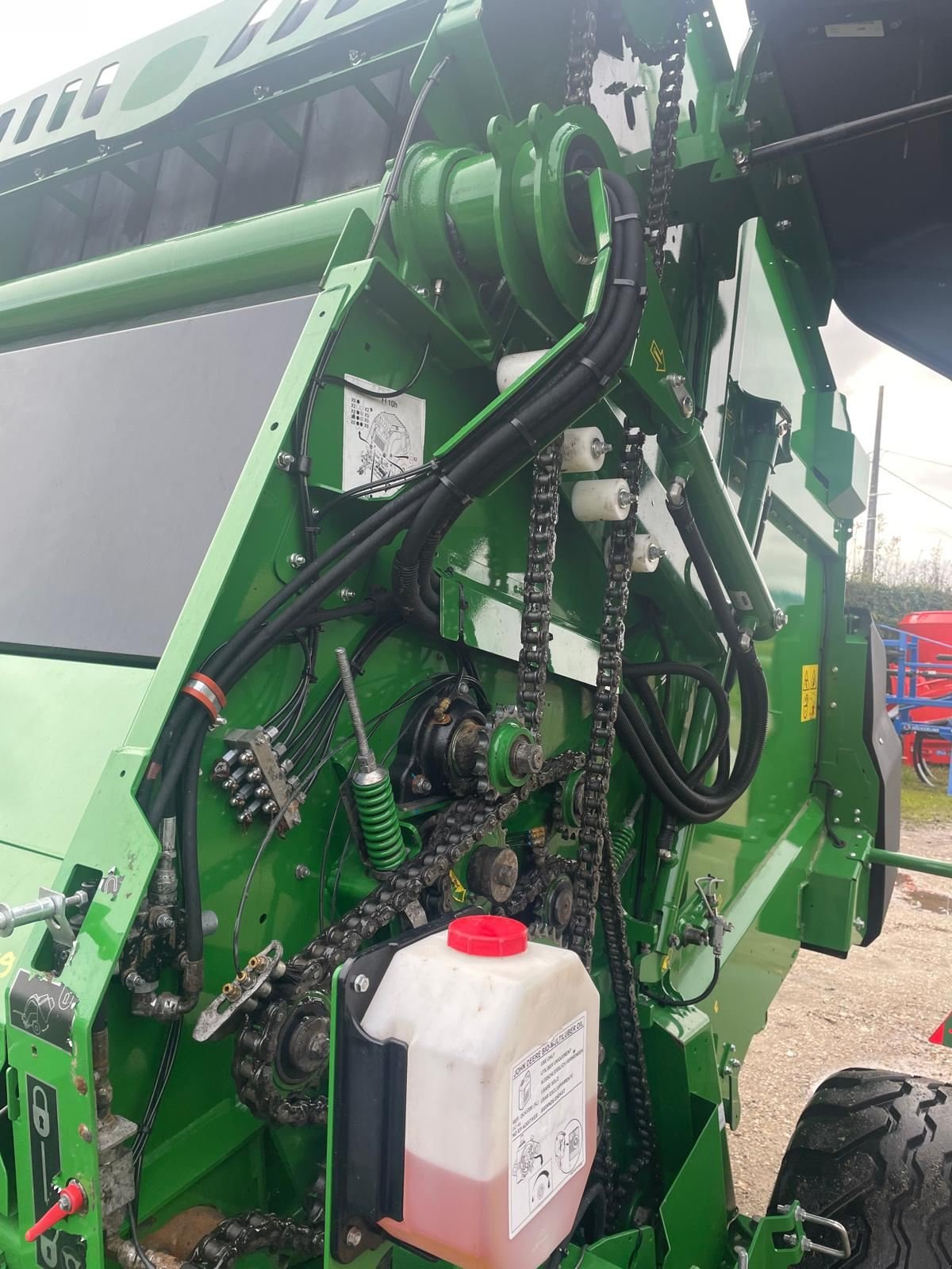 Rundballenpresse Türe ait John Deere V461 M, Gebrauchtmaschine içinde BOSC LE HARD (resim 5)