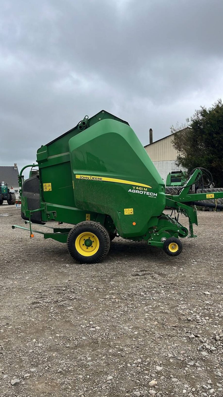 Rundballenpresse Türe ait John Deere V461M, Gebrauchtmaschine içinde BOSC LE HARD (resim 3)