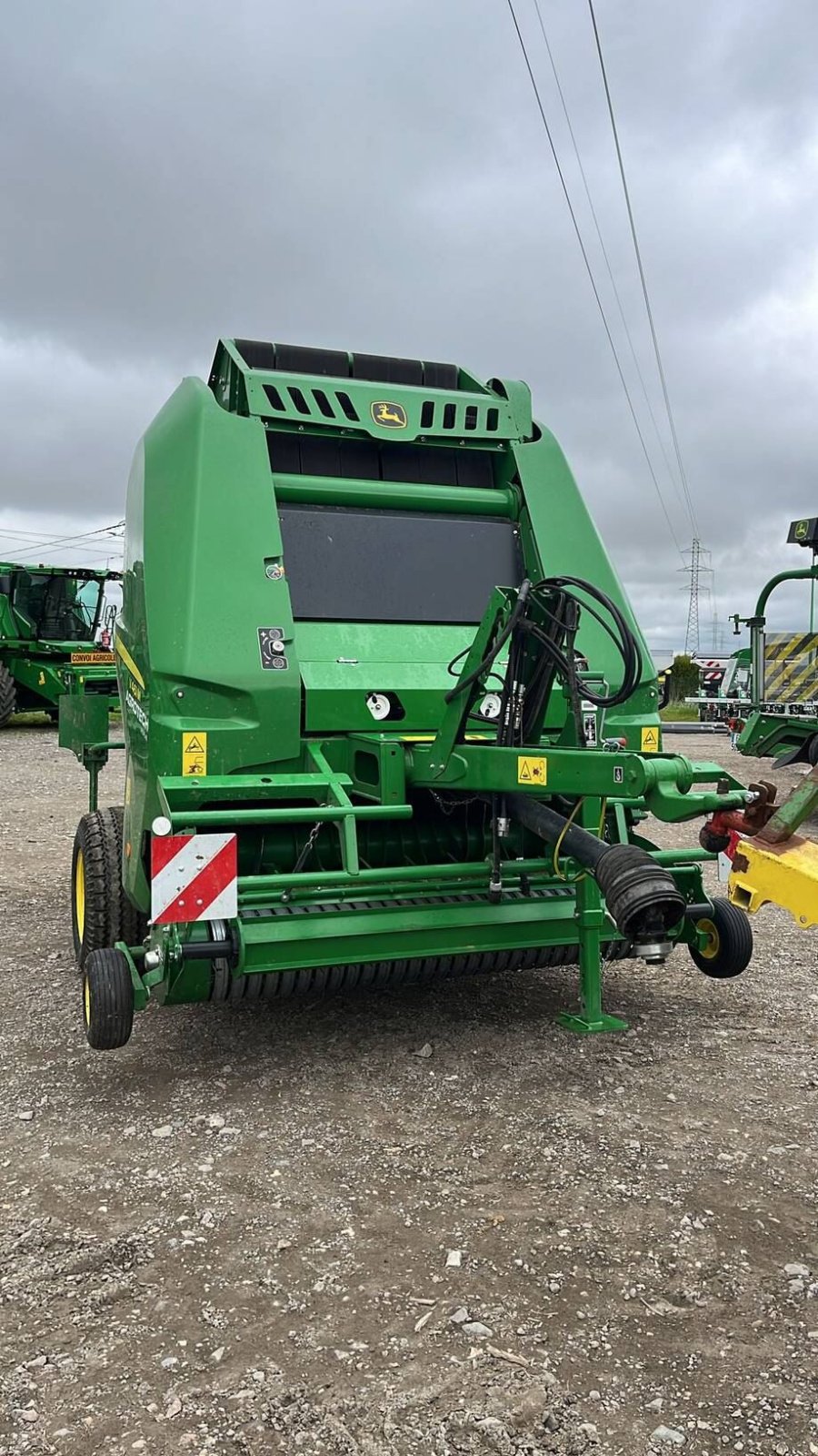 Rundballenpresse Türe ait John Deere V461M, Gebrauchtmaschine içinde BOSC LE HARD (resim 2)