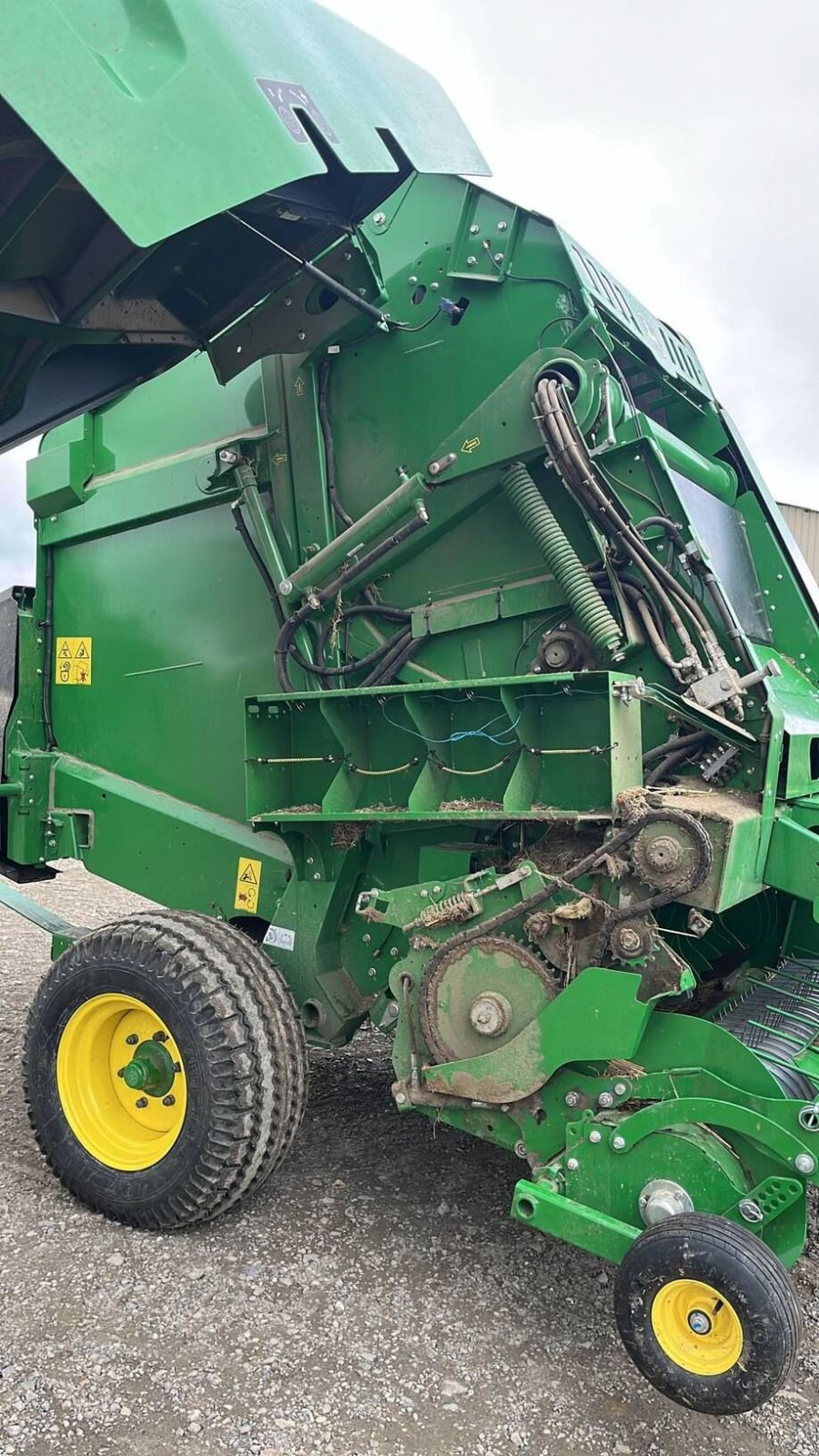 Rundballenpresse Türe ait John Deere V461M, Gebrauchtmaschine içinde BOSC LE HARD (resim 9)