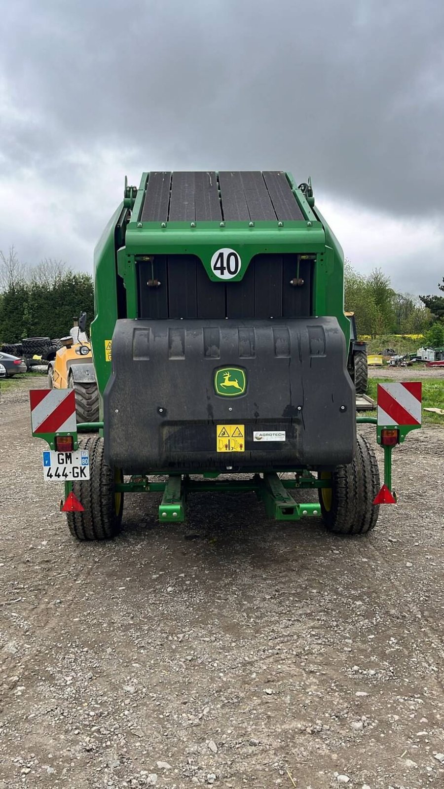 Rundballenpresse Türe ait John Deere V461M, Gebrauchtmaschine içinde BOSC LE HARD (resim 4)