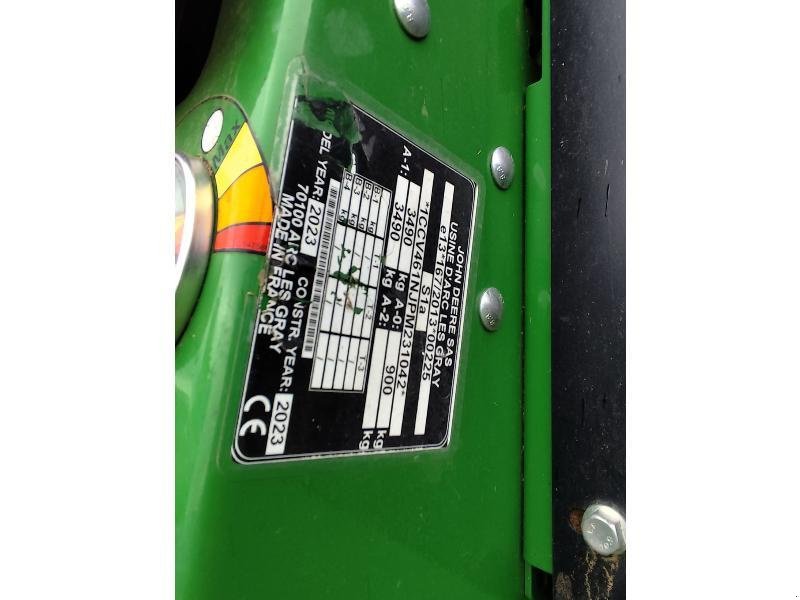 Rundballenpresse tipa John Deere V461M, Gebrauchtmaschine u MONTIGNY LE ROI (Slika 8)