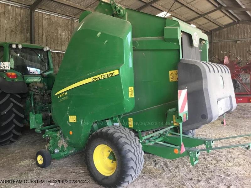 Rundballenpresse tip John Deere V461M, Gebrauchtmaschine in SAINT GENEST D'AMBIERE (Poză 3)