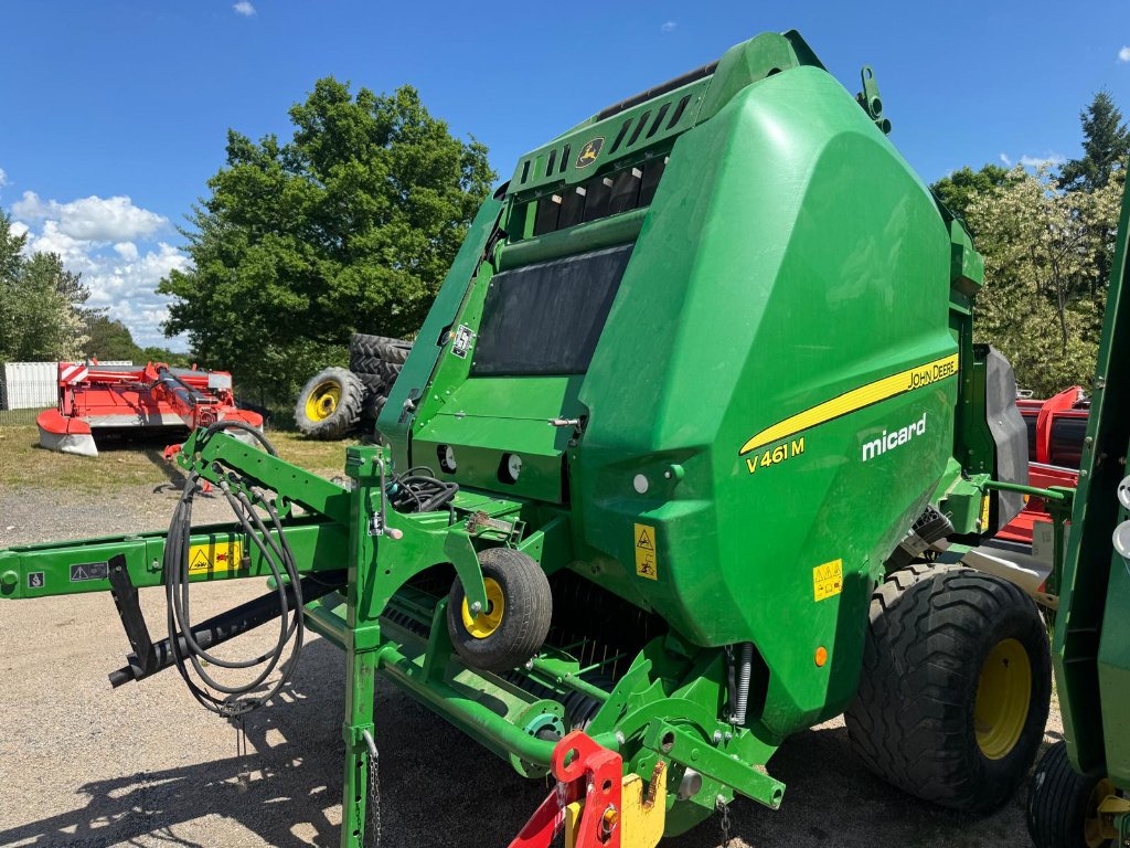 Rundballenpresse des Typs John Deere V461M, Gebrauchtmaschine in GUERET (Bild 5)