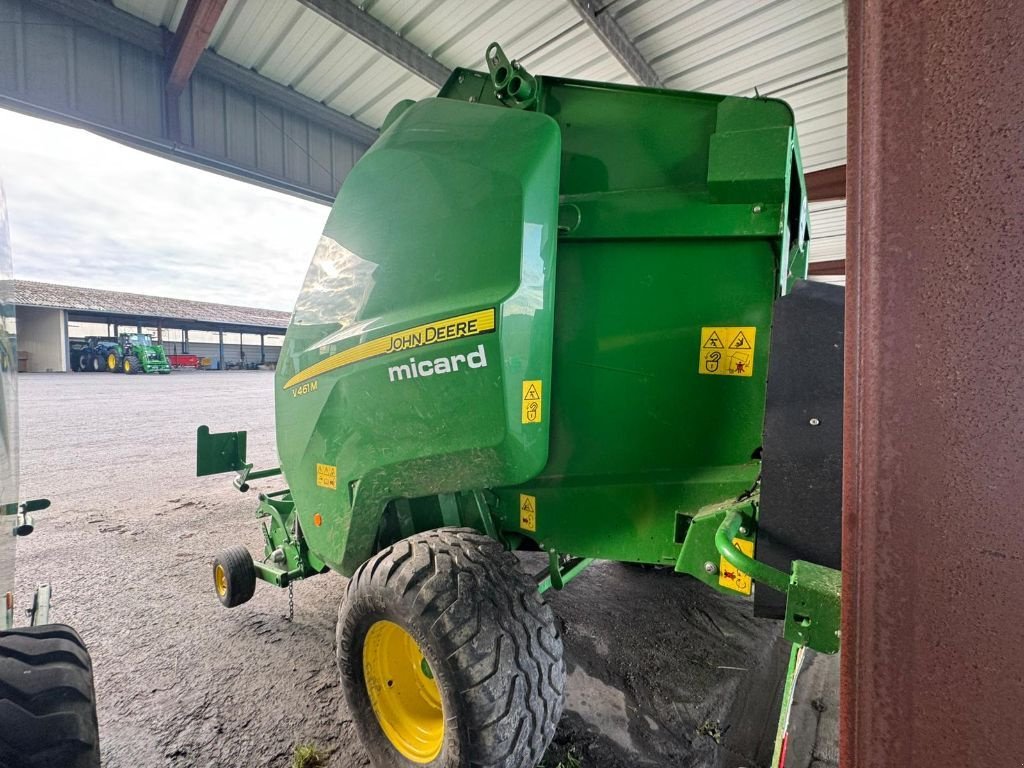 Rundballenpresse типа John Deere V461M, Gebrauchtmaschine в GUERET (Фотография 4)