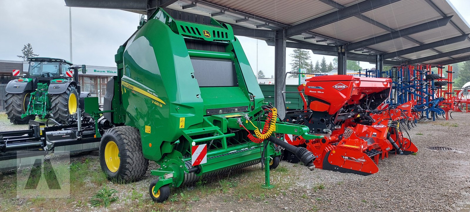 Rundballenpresse typu John Deere V461M, Gebrauchtmaschine v Schwabmünchen (Obrázek 1)