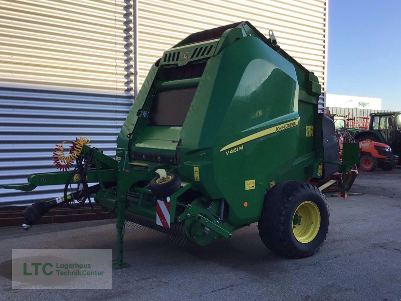 Rundballenpresse tip John Deere V461M, Vorführmaschine in Eggendorf