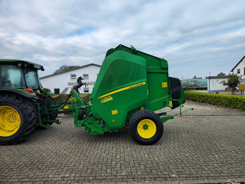 Rundballenpresse des Typs John Deere V461M, Gebrauchtmaschine in Mohlsdorf-Teichwolframsdorf (Bild 1)