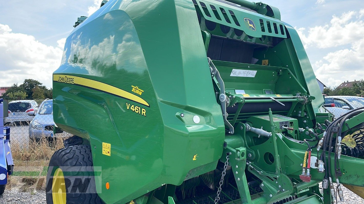 Rundballenpresse des Typs John Deere V461R ISOBUS, Gebrauchtmaschine in Schöntal-Westernhausen (Bild 4)