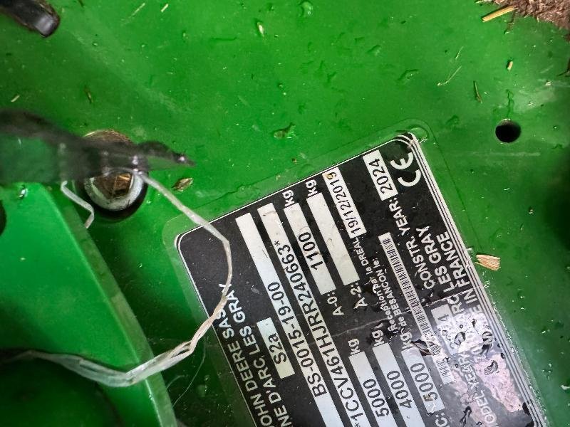 Rundballenpresse типа John Deere V461R, Gebrauchtmaschine в ESCAUDOEUVRES (Фотография 7)