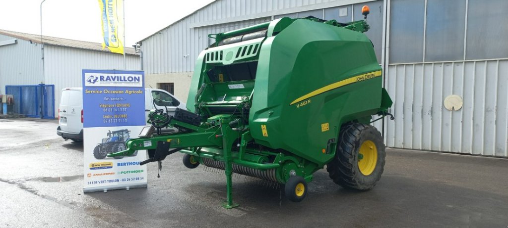 Rundballenpresse tip John Deere V461R, Gebrauchtmaschine in VERT TOULON (Poză 3)