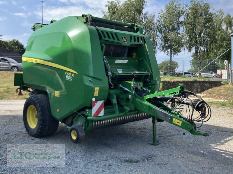 Rundballenpresse of the type John Deere V461R, Gebrauchtmaschine in Großpetersdorf (Picture 1)