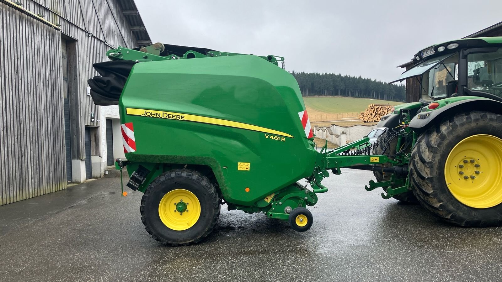 Rundballenpresse типа John Deere V461R, Gebrauchtmaschine в Zwettl (Фотография 8)