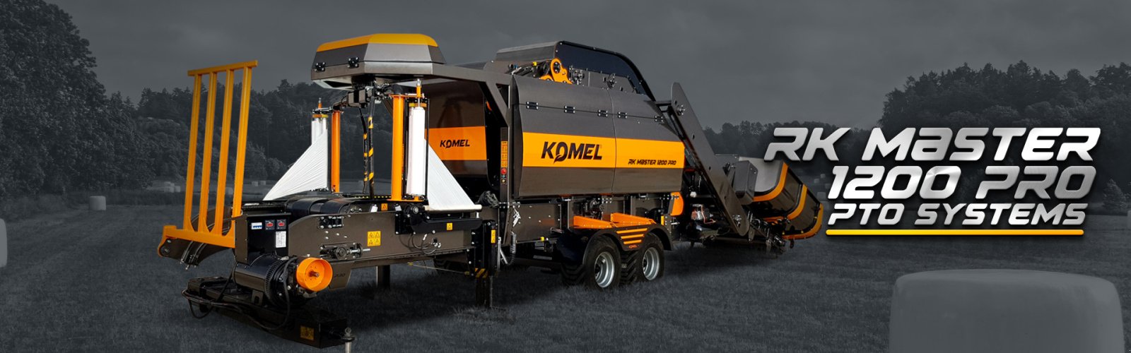 Rundballenpresse des Typs Komel RK Master 1200 PRO, Neumaschine in Zdunska Wola (Bild 4)