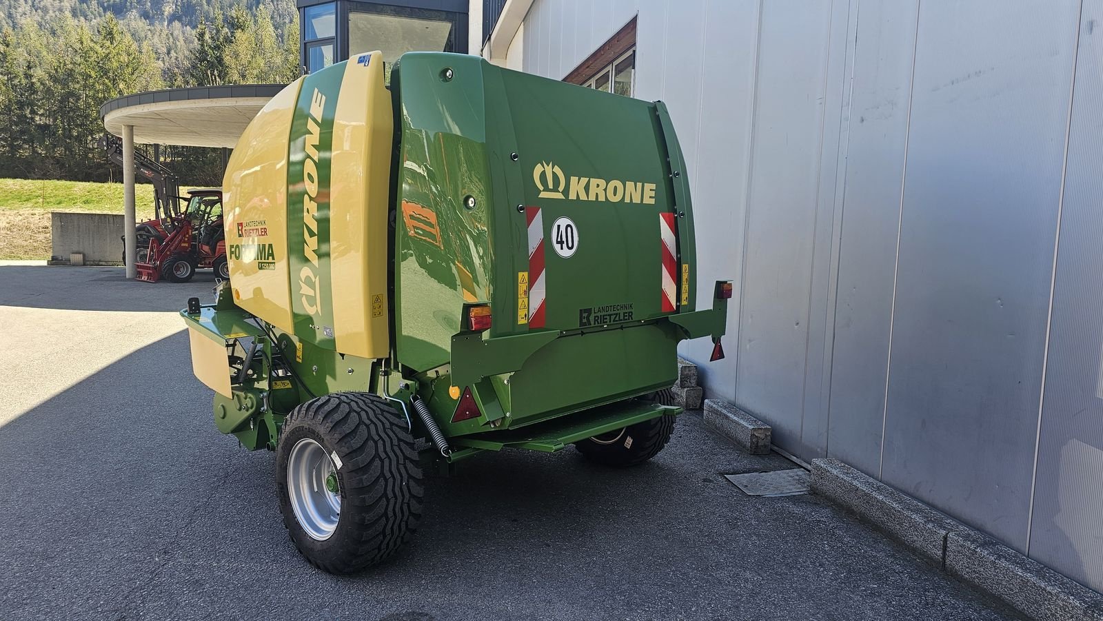 Rundballenpresse des Typs Krone Ballenpresse Fortima F1250 MC, Neumaschine in Ried im Oberinntal (Bild 5)