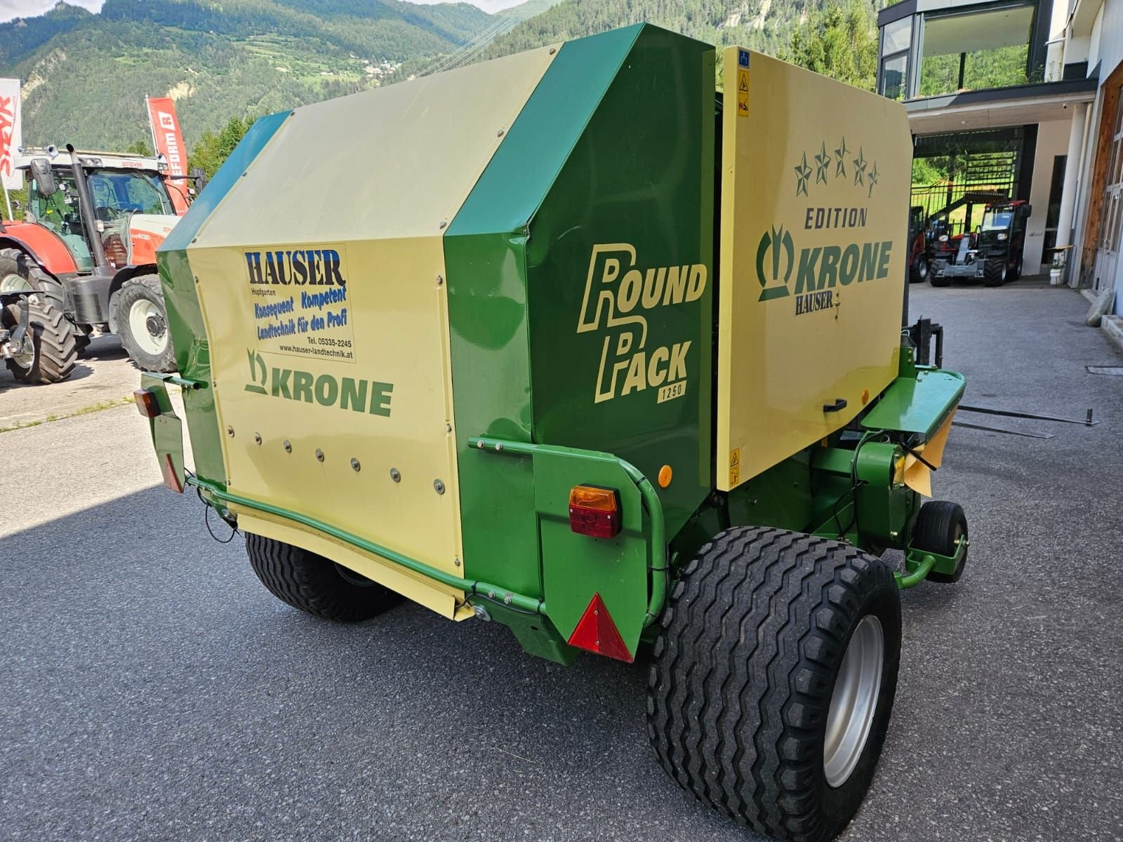 Rundballenpresse tip Krone Ballenpresse Round Pack 1250, Gebrauchtmaschine in Ried im Oberinntal (Poză 10)