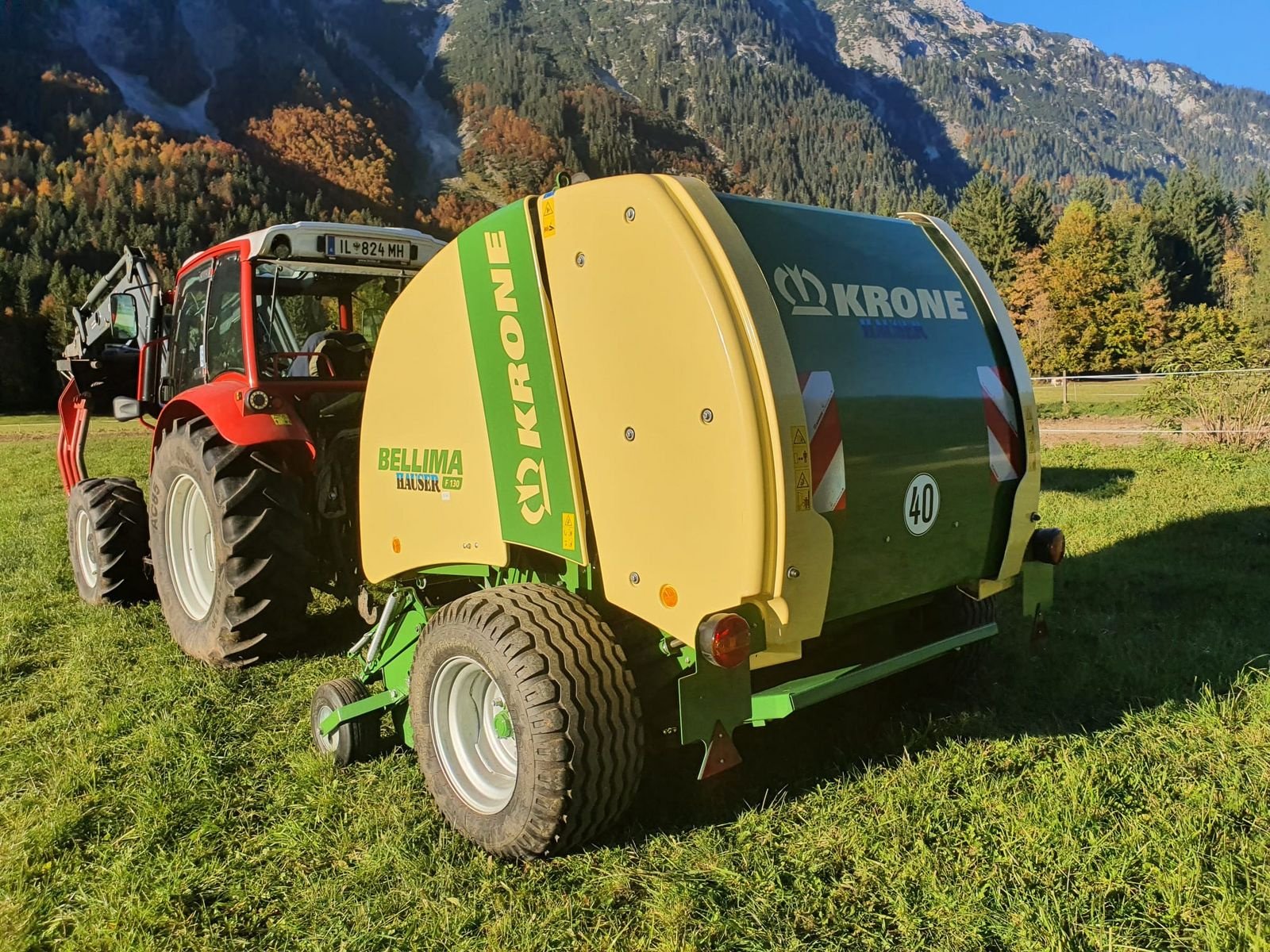 Rundballenpresse tipa Krone Bellima F 130 B, Gebrauchtmaschine u Hopfgarten (Slika 11)