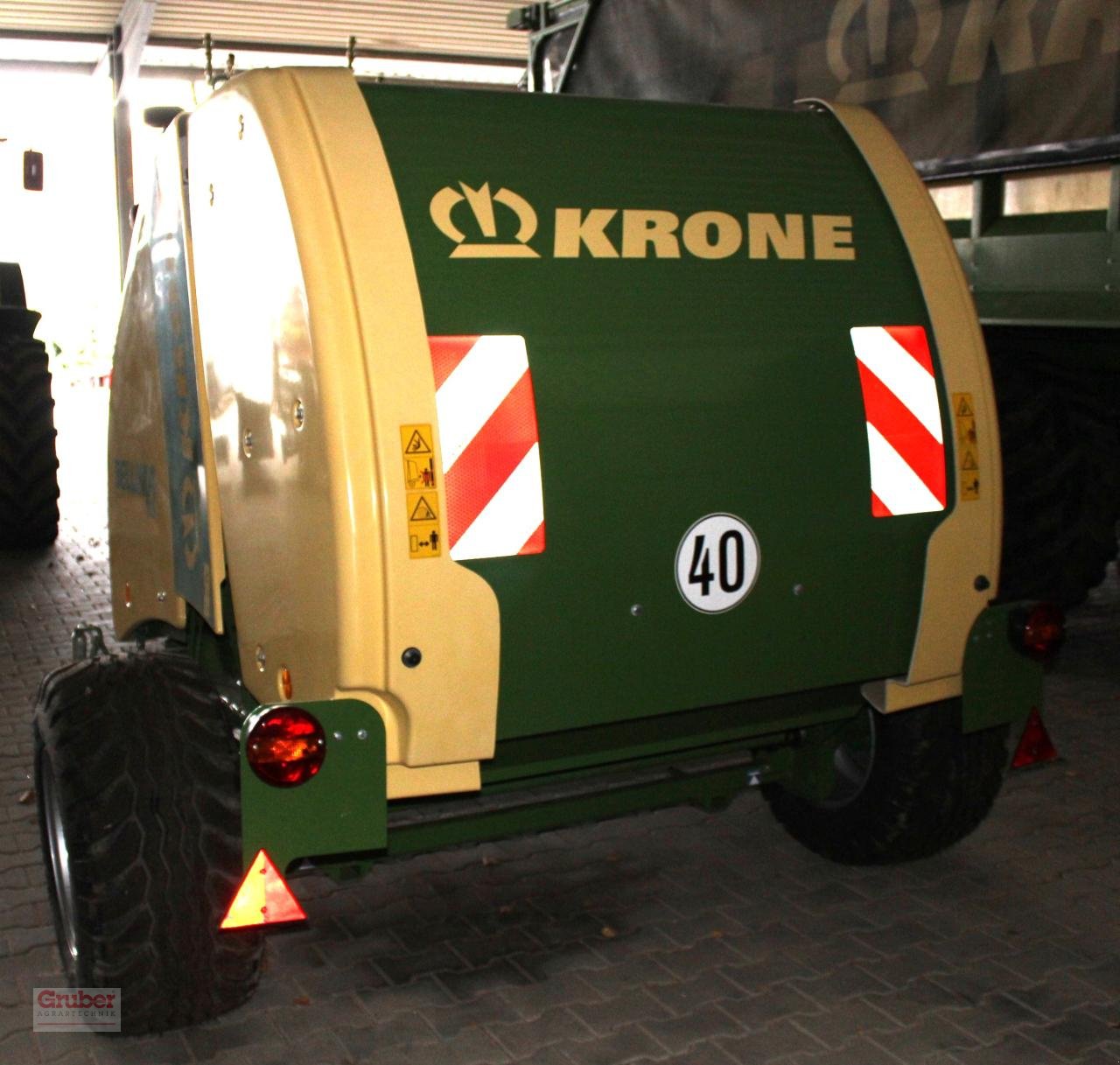 Rundballenpresse del tipo Krone Bellima F 130, Neumaschine In Elsnig (Immagine 3)