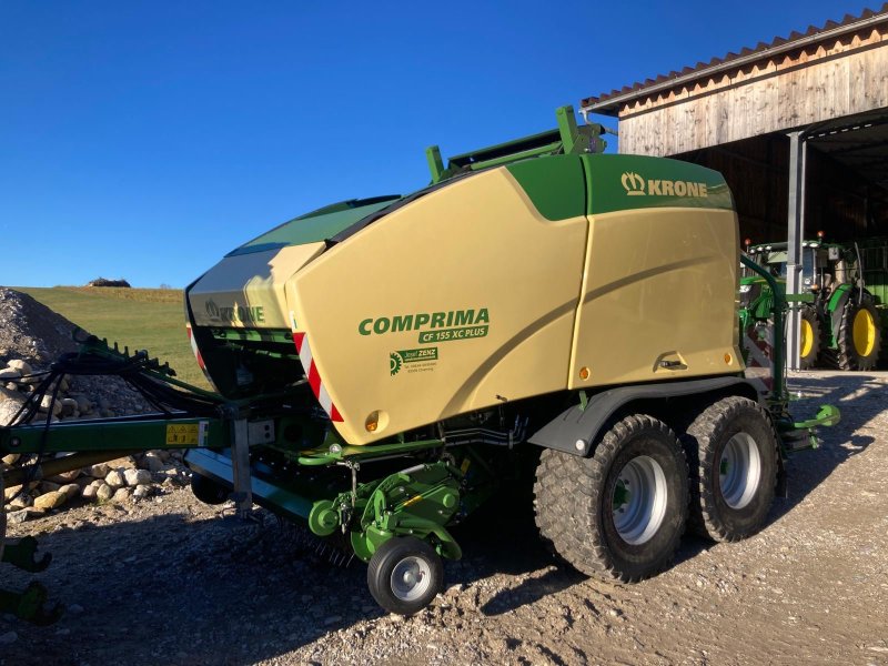 Rundballenpresse des Typs Krone CF 155 xc plus, Gebrauchtmaschine in Vachendorf (Bild 1)