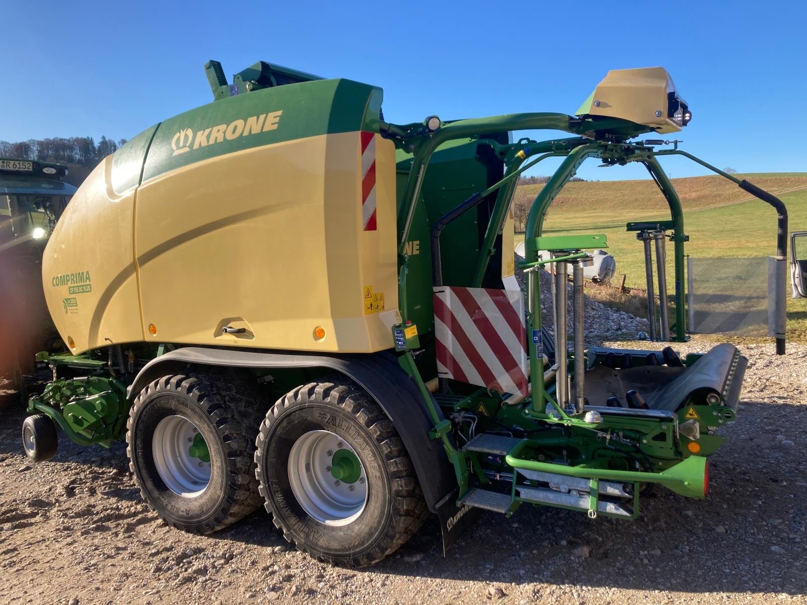 Rundballenpresse van het type Krone CF 155 xc plus, Gebrauchtmaschine in Vachendorf (Foto 3)