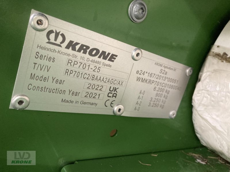 Rundballenpresse Türe ait Krone CF 155 XC, Gebrauchtmaschine içinde Spelle (resim 14)