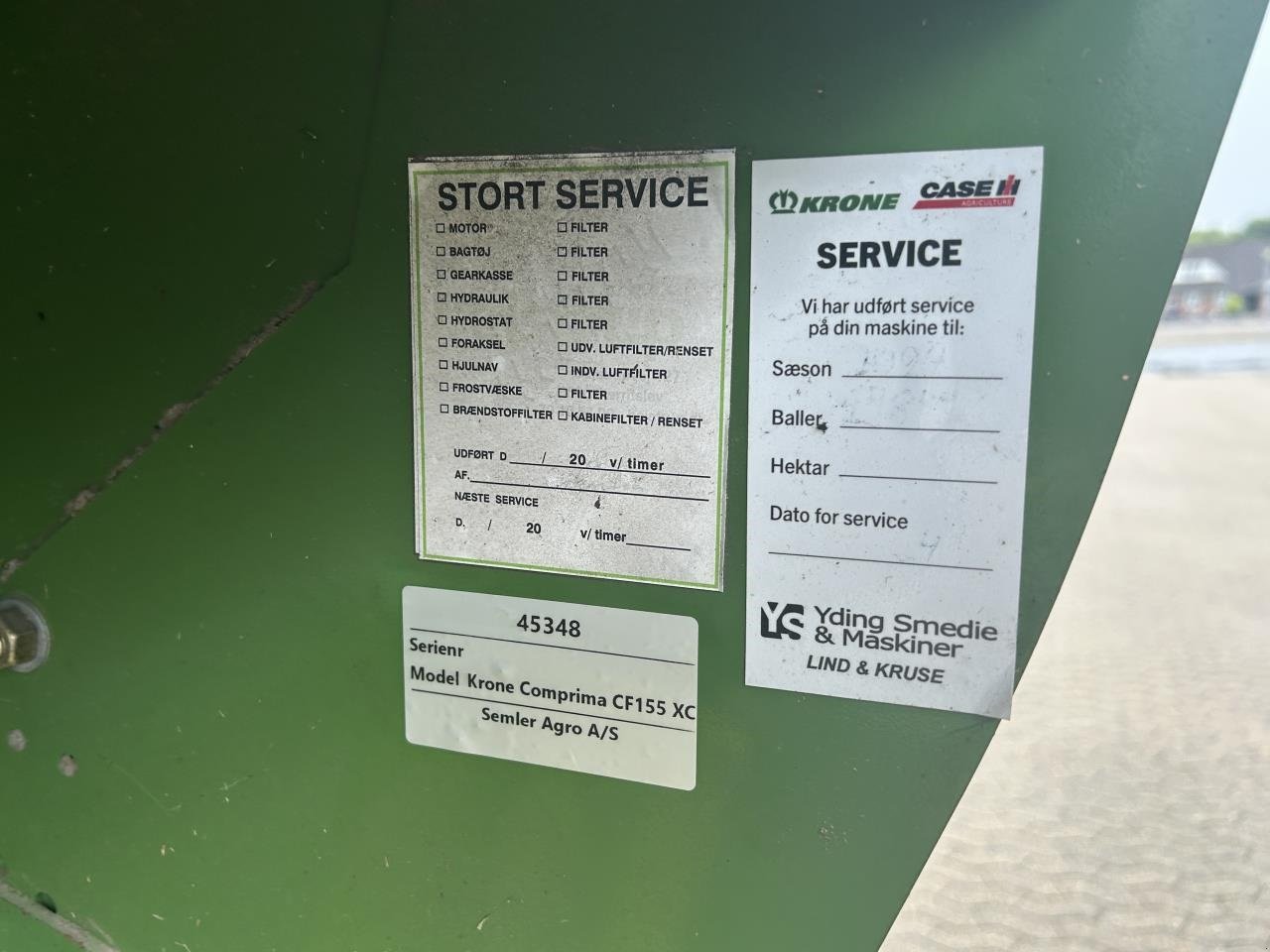 Rundballenpresse типа Krone CF155 XC EXTREME, Gebrauchtmaschine в Bramming (Фотография 3)