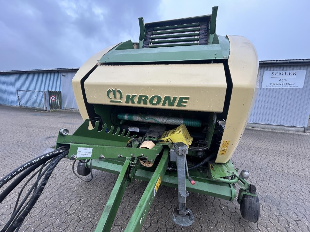 Rundballenpresse типа Krone CF155 XC EXTREME, Gebrauchtmaschine в Bramming (Фотография 12)