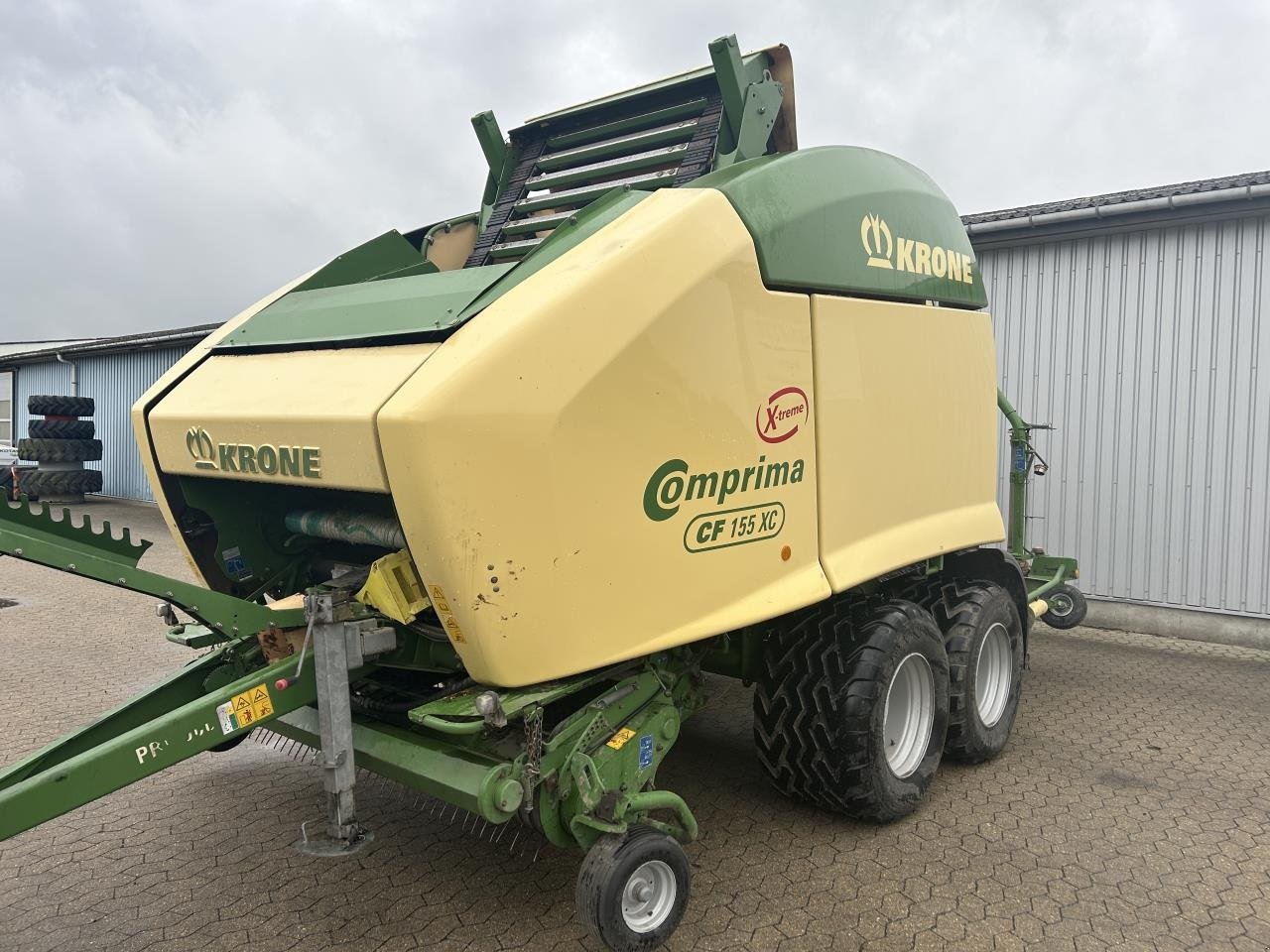 Rundballenpresse des Typs Krone CF155 XC EXTREME, Gebrauchtmaschine in Bramming (Bild 11)