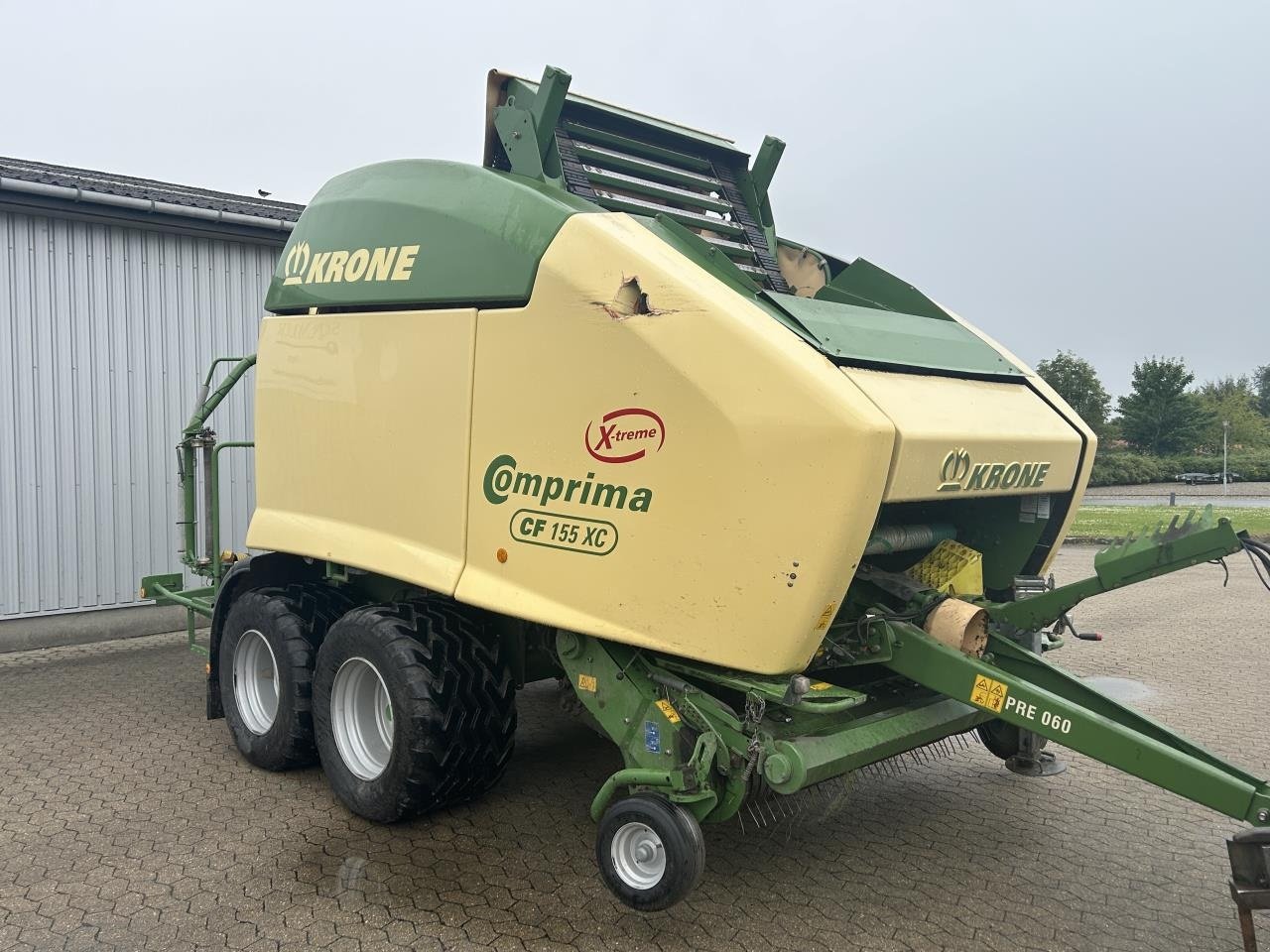 Rundballenpresse des Typs Krone CF155 XC EXTREME, Gebrauchtmaschine in Bramming (Bild 13)