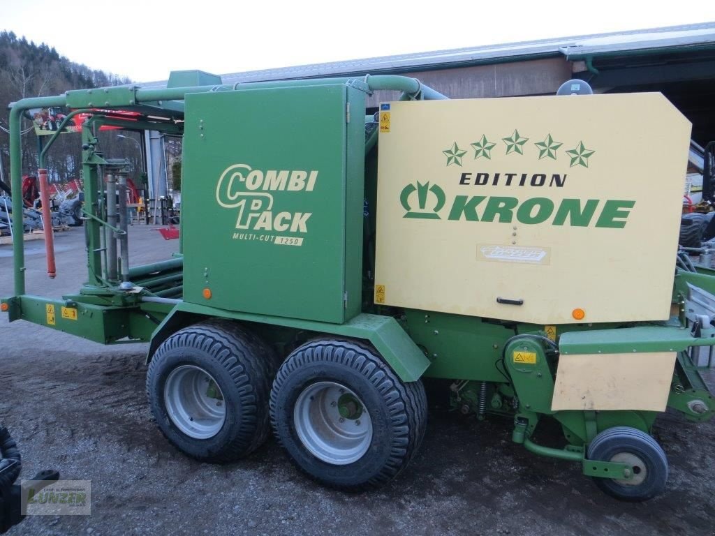 Rundballenpresse Türe ait Krone Combi Pack 1250 MC, Gebrauchtmaschine içinde Kaumberg (resim 3)