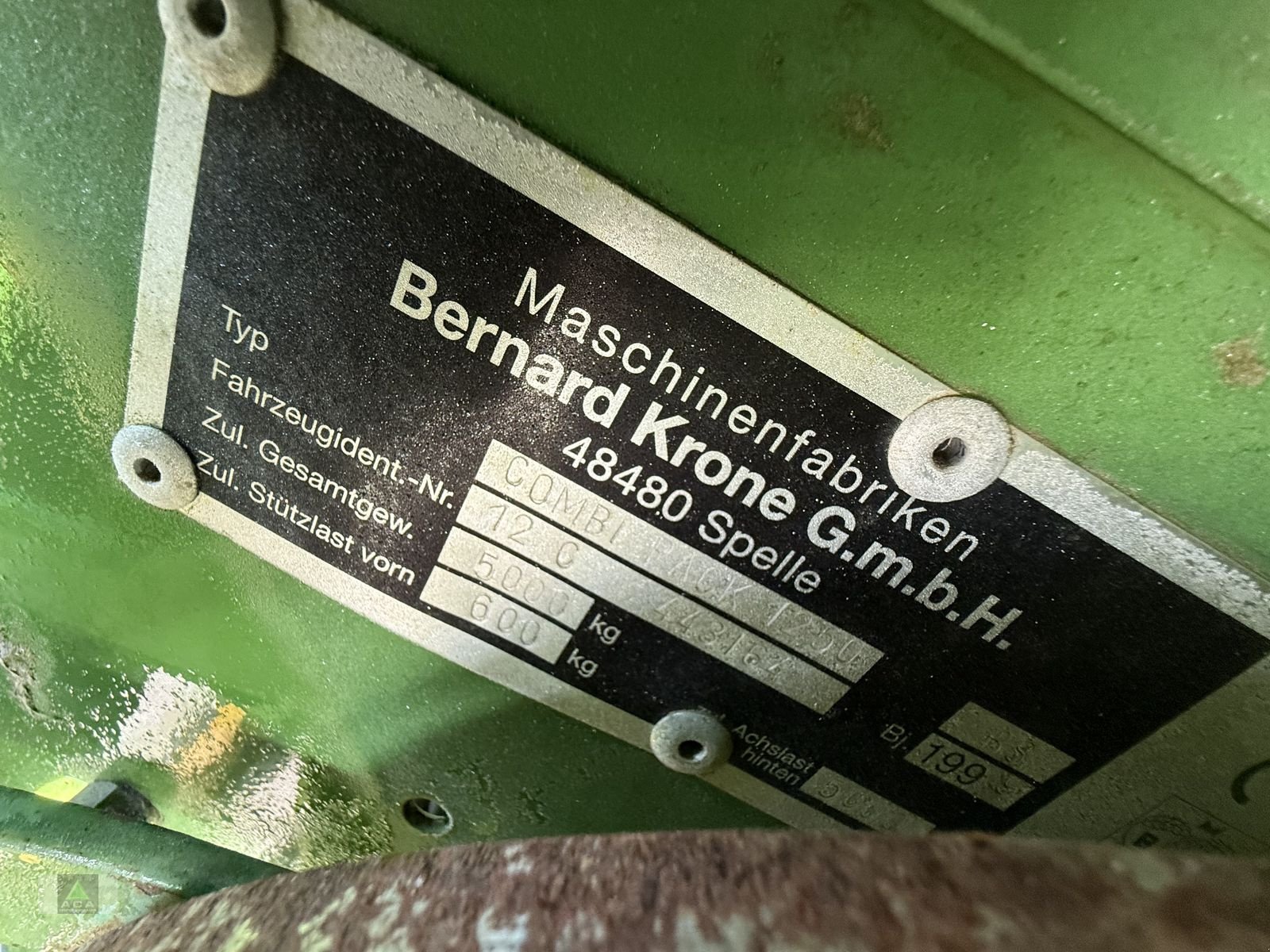 Rundballenpresse Türe ait Krone COMBI PACK 1250, Gebrauchtmaschine içinde Markt Hartmannsdorf (resim 13)