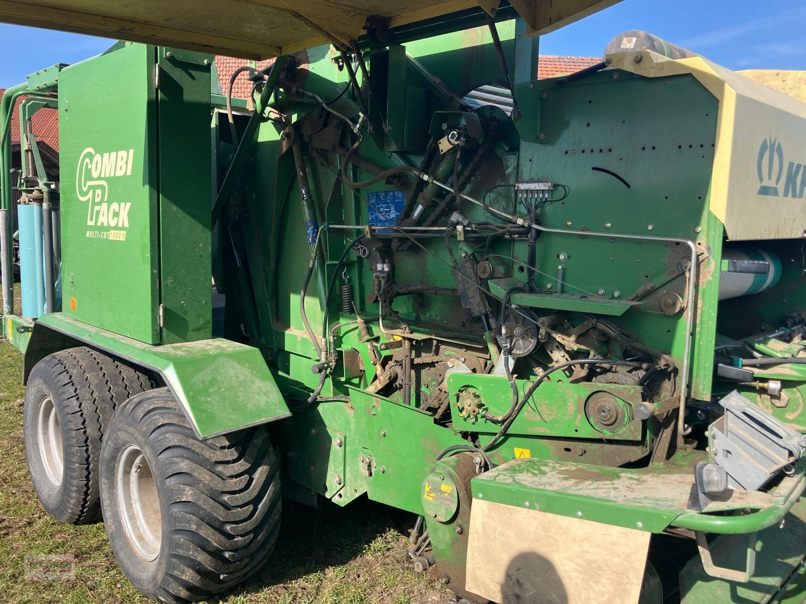 Rundballenpresse del tipo Krone Combi Pack 1500 V, Gebrauchtmaschine en Pähl (Imagen 18)