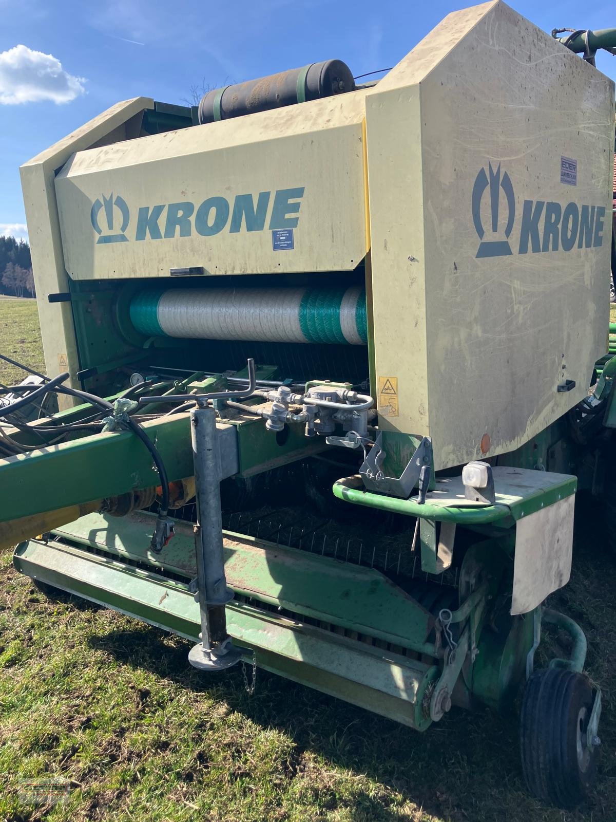 Rundballenpresse del tipo Krone Combi Pack 1500 V, Gebrauchtmaschine en Pähl (Imagen 19)
