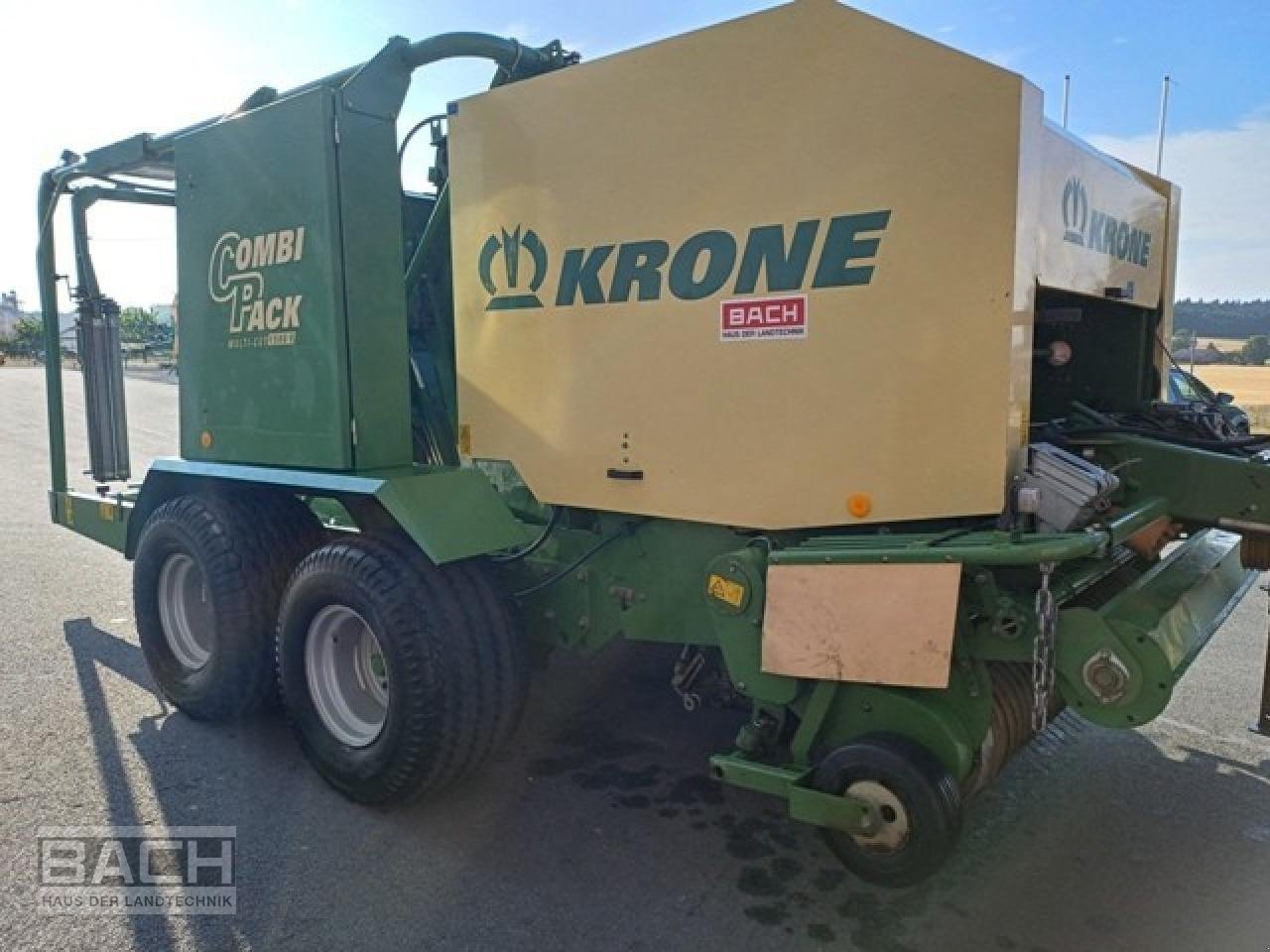 Rundballenpresse typu Krone COMBI PACK MULTICUT 1500 V, Gebrauchtmaschine v Boxberg-Seehof (Obrázek 6)