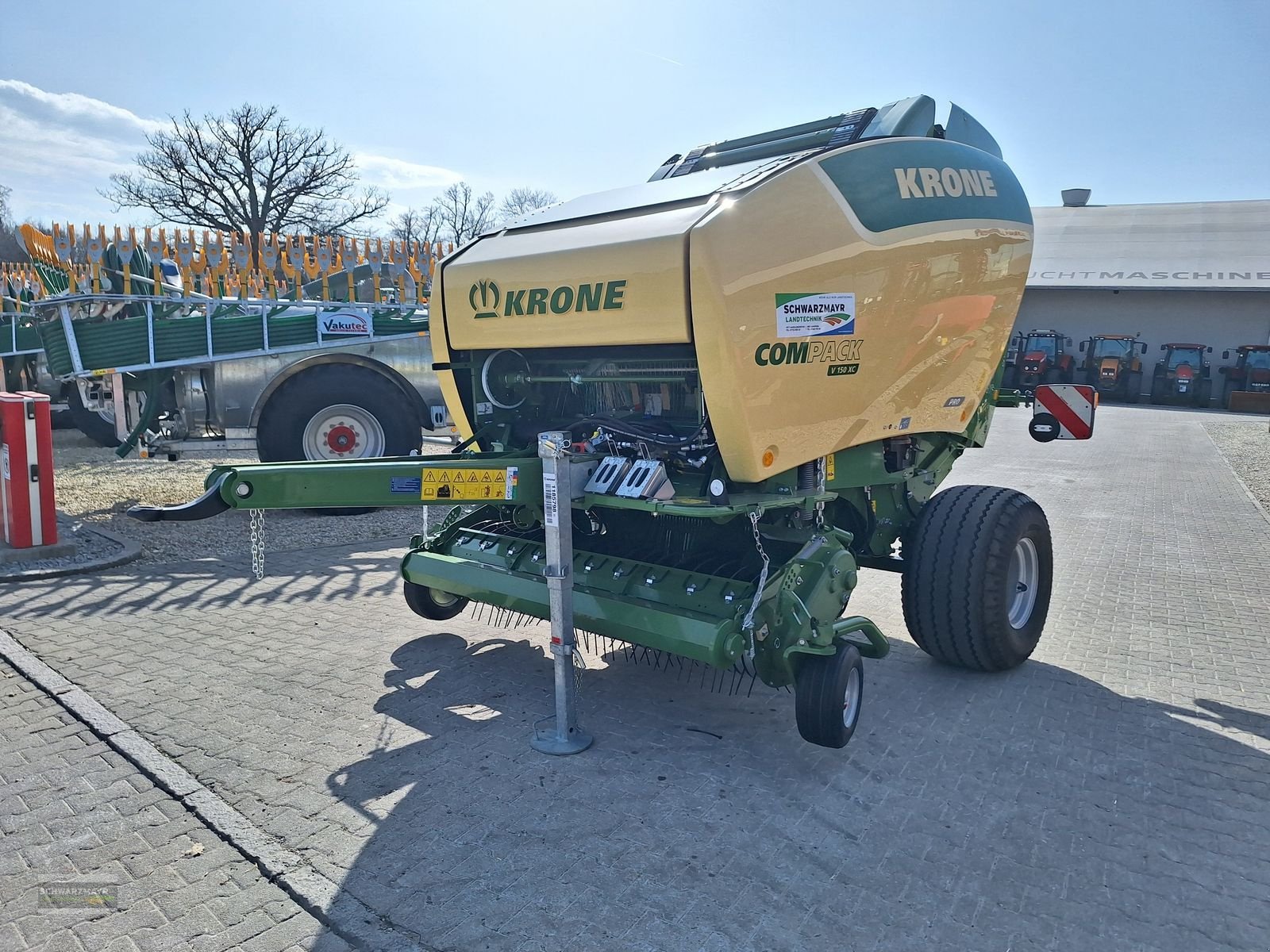Rundballenpresse del tipo Krone ComPack V 150 XC Pro, Neumaschine en Aurolzmünster (Imagen 8)